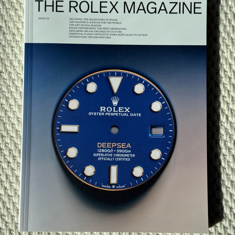 THE ROLEX MAGAZINE ISSUE # 12 (2024) BRAND NEW